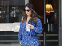 Isabelle Junot retoma sus compromisos tras la muerte de su suegra, Marta Chávarri