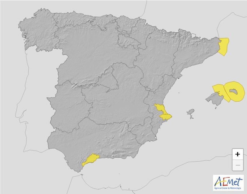 Emergencias activa el Índice de gravedad 0 por fenómenos costeros en Mallorca y Menorca