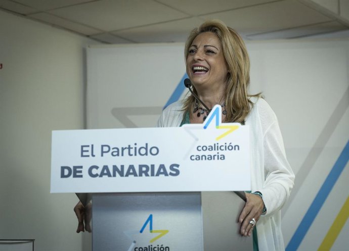 Archivo - Cristina Valido interviene en la Ejecutiva insular y el Consejo Político insular (CPI) de Coalición Canaria de Tenerife