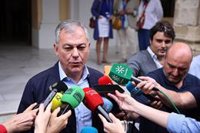 José Luis Sanz: "Me preocupa que un Gobierno hipotecado por los independentistas vuelva a castigar a Sevilla"