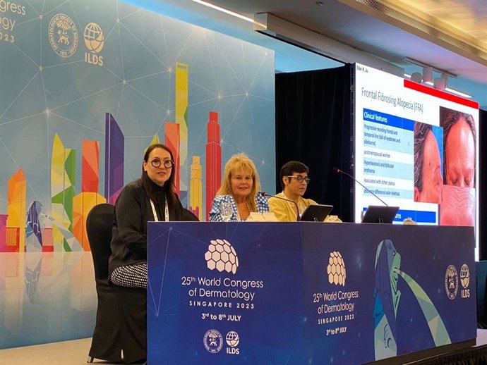 Carmen Rodríguez Cerdeira en el XXV Congreso Mundial de Dermatología