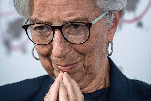 Archivo - 08 July 2022, France, Aix-en-Provence: President of the European Central Bank (ECB) Christine Lagarde attends the opening of the 22nd Rencontres Economiques in Aix-en-Provence. Photo: Laurent Coust/SOPA Images via ZUMA Press Wire/dpa