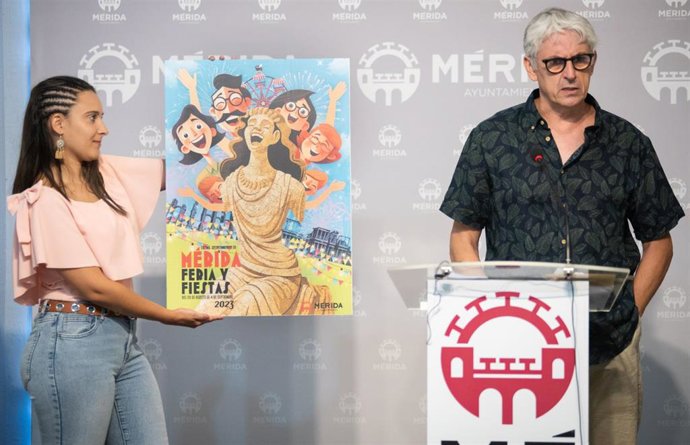 CArtel anunciador de la Feria de Mérida 2023