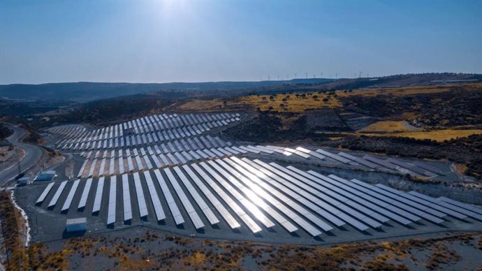 Parque fotovoltaico.
