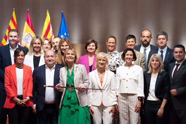 El ple de constitució de la Diputació de Barcelona
