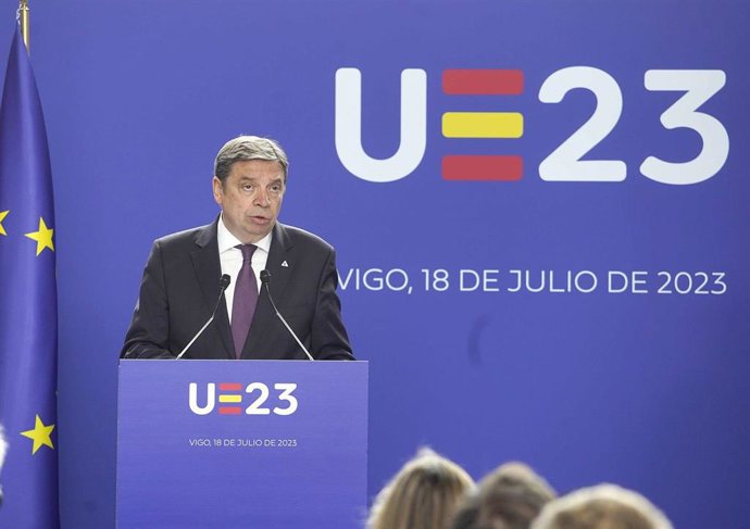 El ministro de Agricultura, Pesca y Alimentación, Luis Planas,