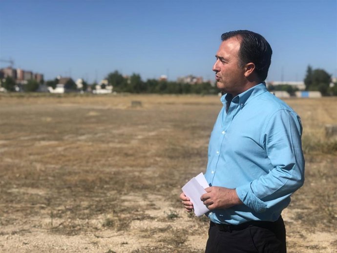 El concejal de Medio Ambiente, Parques, Jardines y Hábitat Urbano, David Moreno.