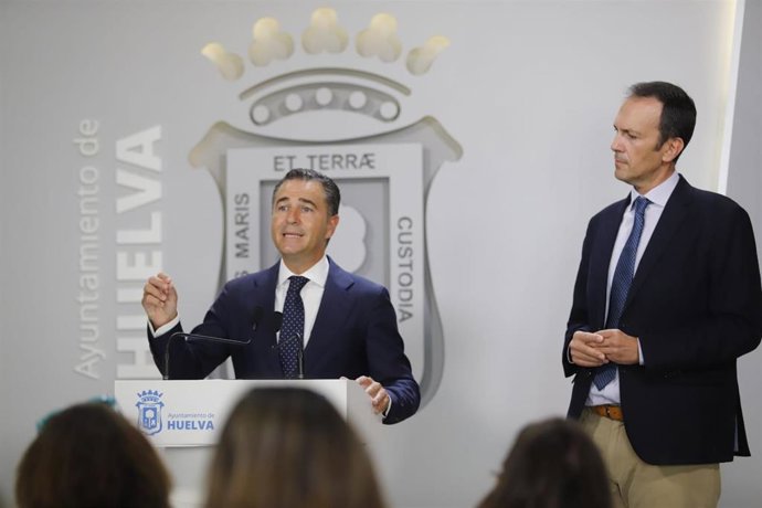 El primer teniente alcalde de Urbanismo y Medioambiente y portavoz del equipo de Gobierno en el Ayuntamiento de Huelva, Felipe Arias.