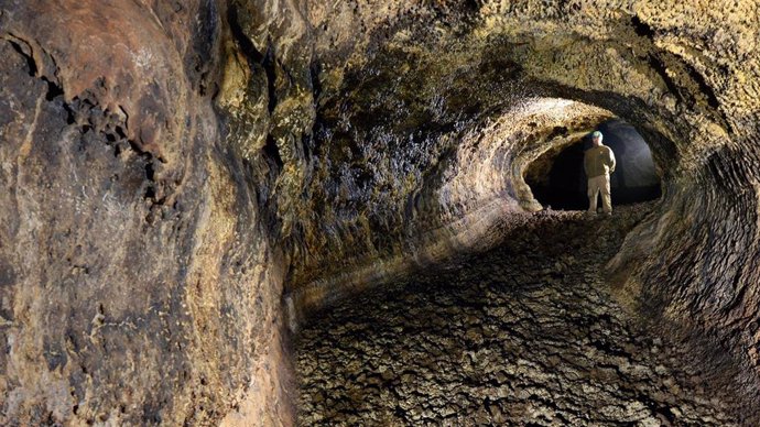 Archivo - Interior de la Cueva del Viento en Icod de los Vinos