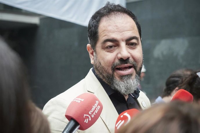 Archivo - El secretario de Organización del PSN, Ramón Alzórriz.