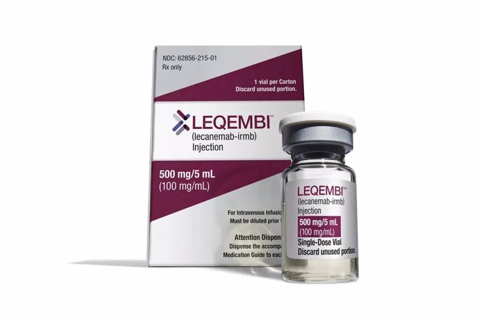 'Leqembi' (lecanemab), el primer fármaco que ha demostrado beneficios clínicos en la enfermedad de Alzheimer. Está desarrollado por Eisai y Biogen.