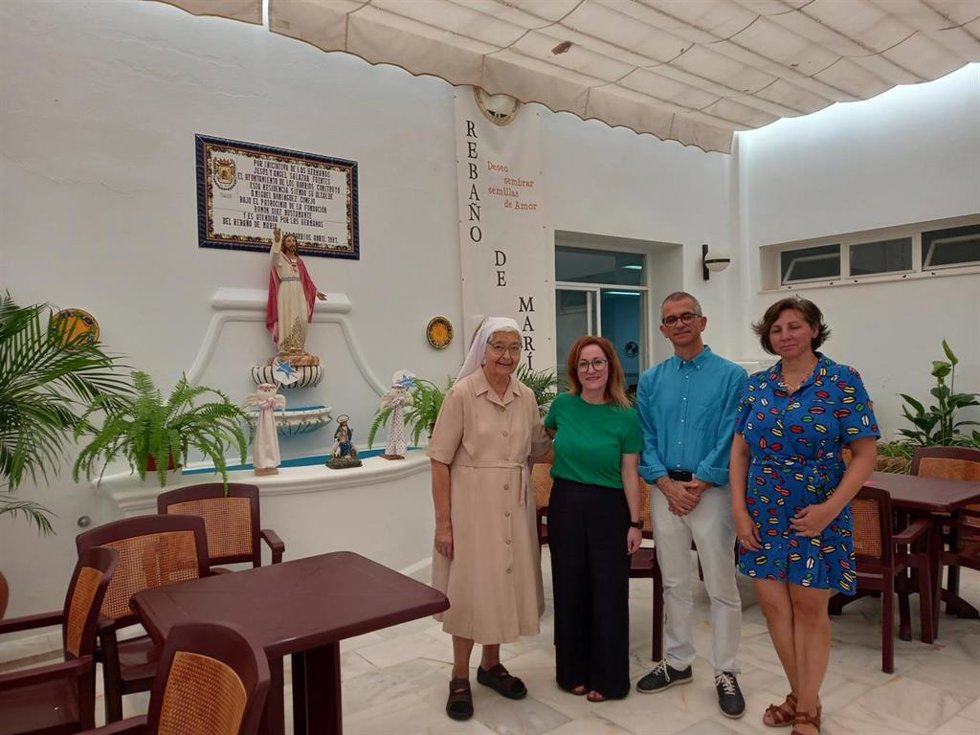 La Fundación Cepsa en la Residencia San Ramón Nonato en Los Barrios.