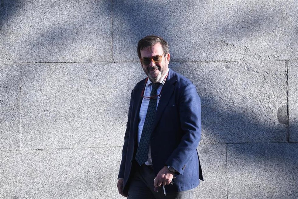 Archivo - El presidente interino del Consejo General del Poder Judicial (CGPJ), Vicente Guilarte.