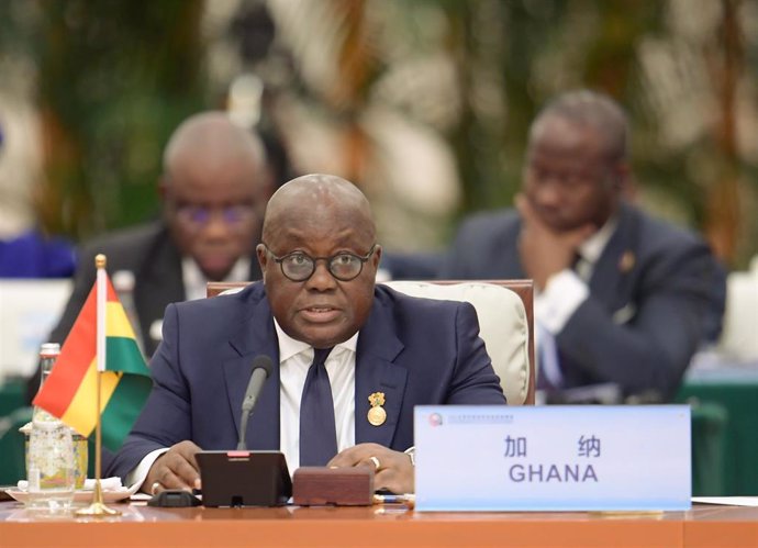 Archivo - El presidente de Ghana, Nana Akufo-Addo