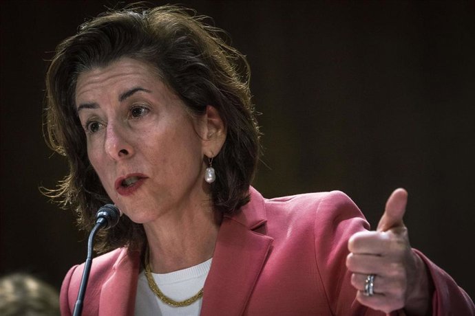 Archivo - La secretaria de Comercio de Estados Unidos, Gina Raimondo
