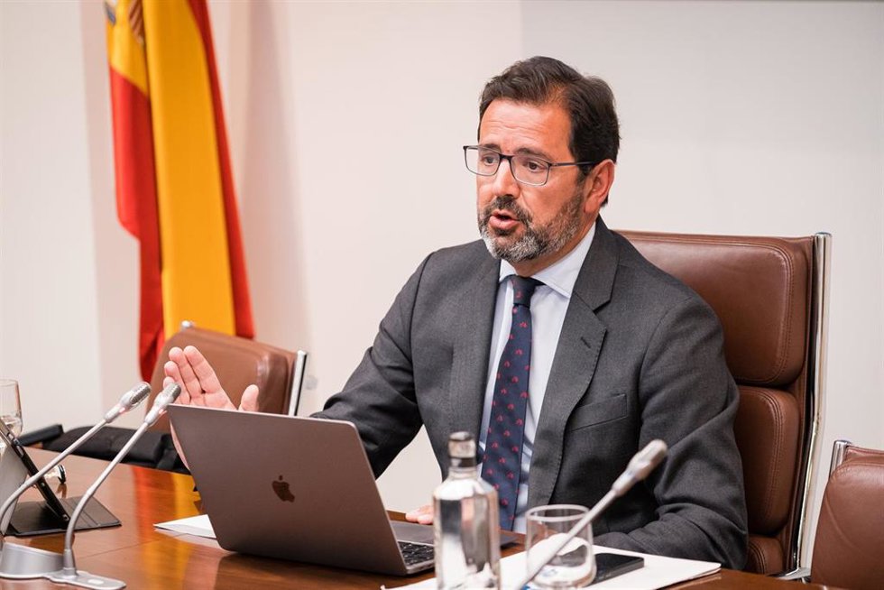 Archivo - El presidente de la Asociación de Líneas Aéreas (ALA), Javier Gándara,  