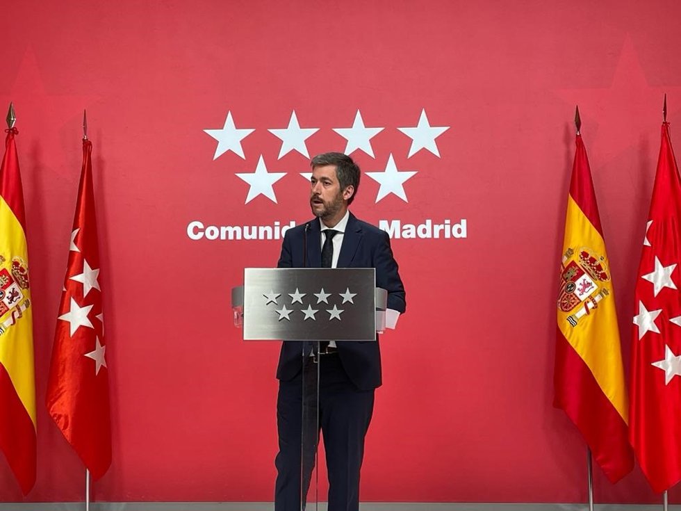 El consejero de Presidencia, Justicia y Administración Local, Miguel Ángel García