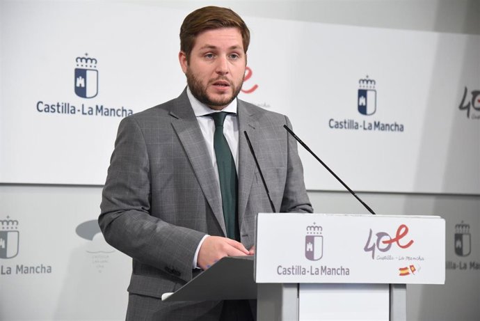 Archivo - El consejero de Fomento de Castilla-La Mancha, Nacho Hernando