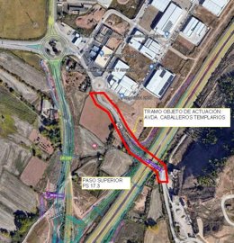 La ejecución de la Ronda Sur de Logroño supera el 43 por ciento del total de la obra
