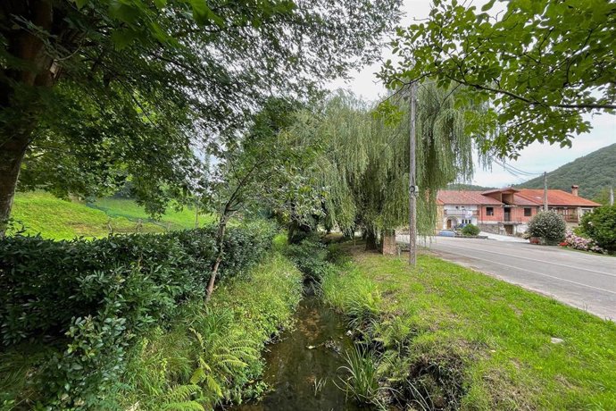 Carril peatonal Omoño (Ribamontán al Monte).
