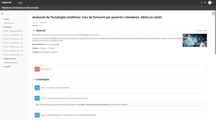 Salud impulsa una formación a pacientes para evaluar las tecnologías sanitarias