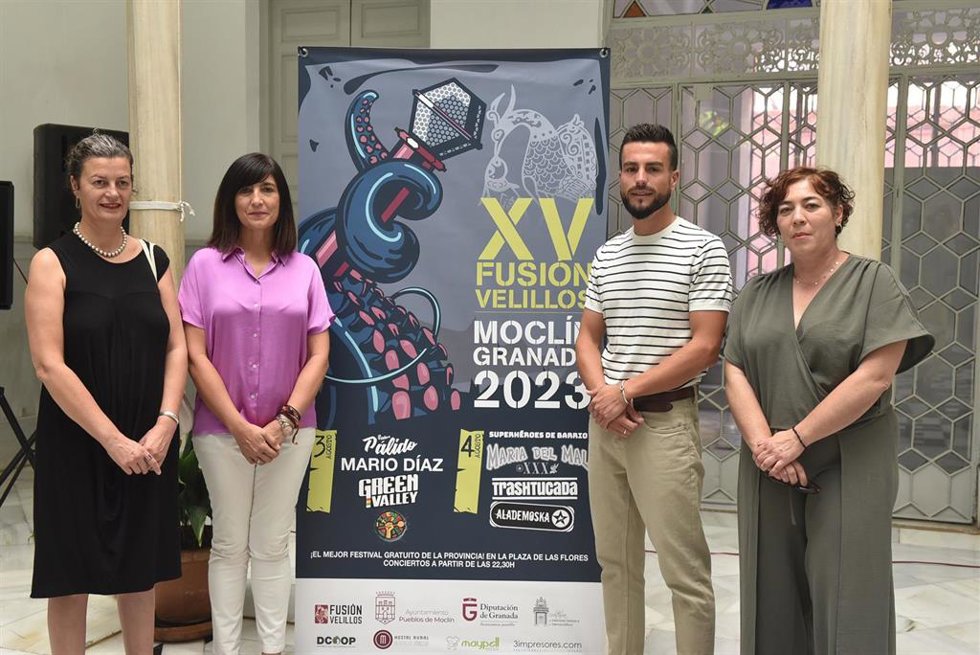 Presentación del Festival 'Fusión Velillos' de Moclín.