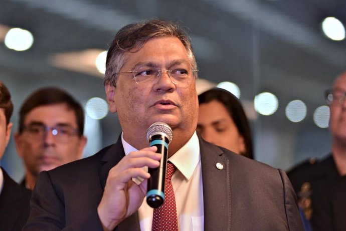 Archivo - El ministro de Justicia de Brasil, Flávio Dino.