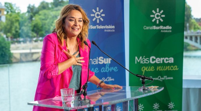 Imagen de Toñi Moreno en la presentación del programa.