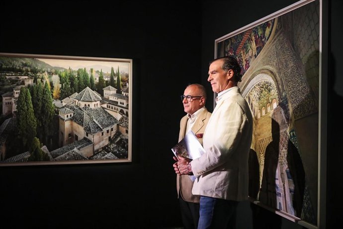 Presentación de la muestra 'La Alhambra, una mirada de Fernando Manso' .