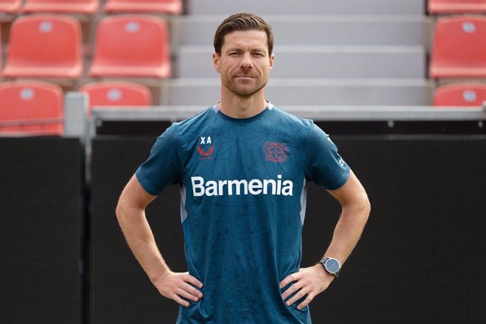 Xabi Alonso, entrenador del Bayer Leverkusen