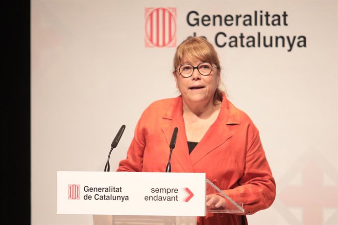 La consellera de Cultura, Natlia Garriga