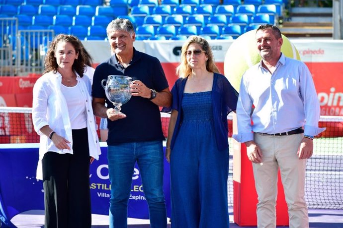 Open Castilla y León-Villa de El Espinar con Toni Nadal y el 'trofeo perdido'