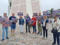 Víctimas del Alvia se concentran para exigir "justicia" en la última sesión del juicio