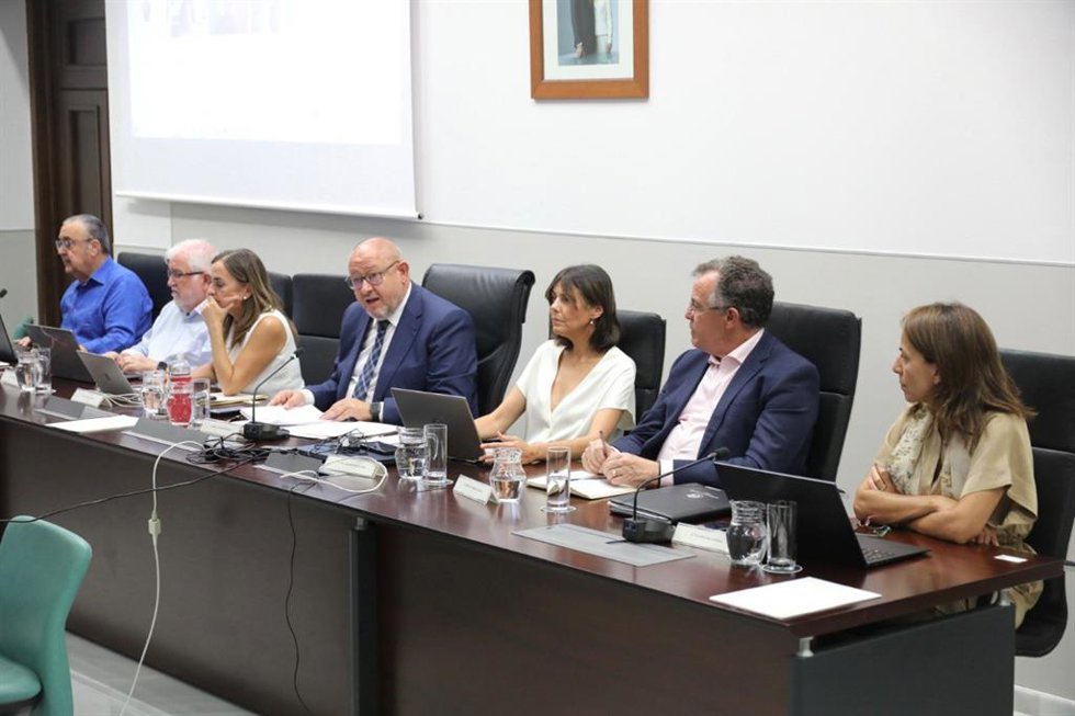 Celebración del consejo de gobierno de la Universidad de Córdoba.