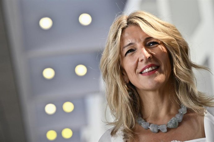 Archivo - Spanish Minister of Labour and Social Economy Yolanda Diaz pictured during the Employment, Social Policy, Health and Consumer Affairs Council meeting, in Luxembourg city, Monday 12 June 2023.
