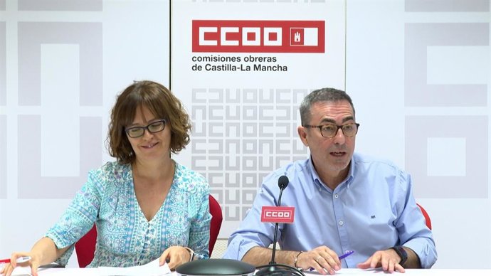 Rueda de prensa de CCOO