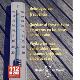 Recomendaciones frente al calor