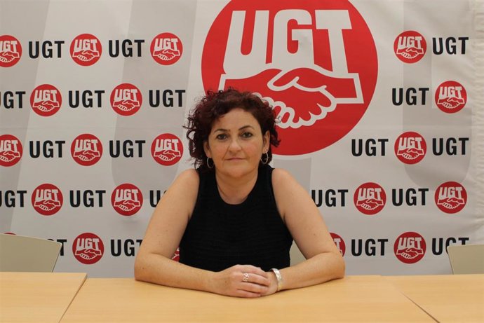 La secretaria de Empleo y Política Sindical de UGT Castilla-La Mancha, Isabel Carrascosa.