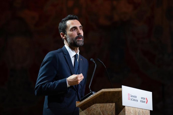 Archivo - El conseller de Empresa y Trabajo, Roger Torrent