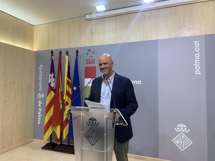 El regidor de Urbanismo, Vivienda y Proyectos estratégicos del Ayuntamiento de Palma, Óscar Fidalgo.