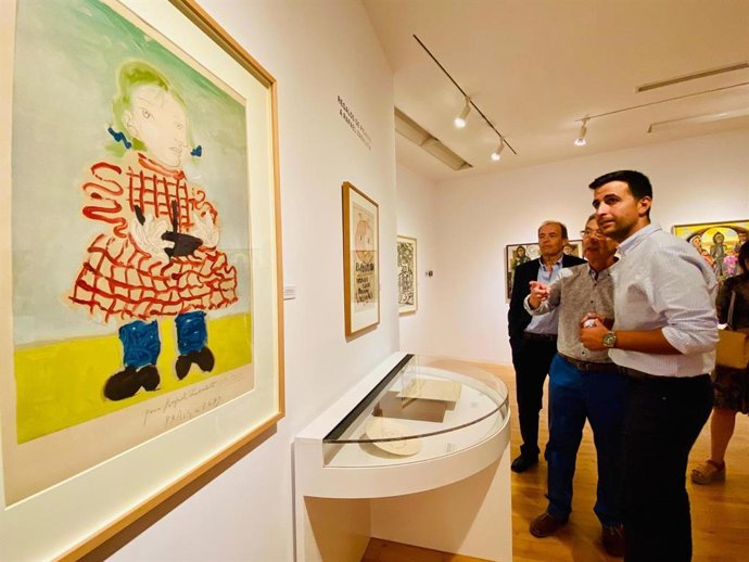 Presentación de exposición de Rafael Zabaleta con motivo del Año Picasso en el centro cultural MVA y en el MAD de Antequera.