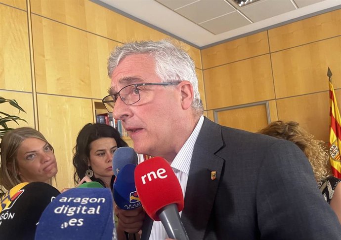 El consejero de Agricultura, Ganadería y Medio Ambiente, Joaquín Olona.