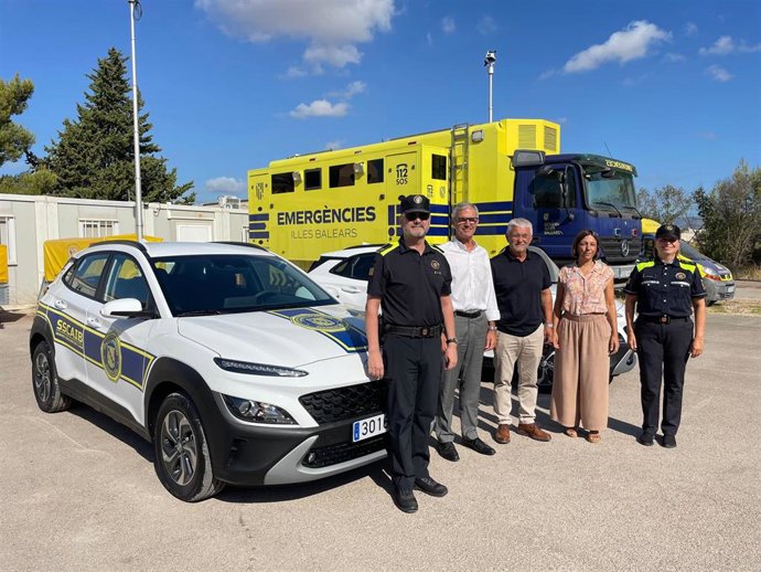 El Instituto de Seguridad Pública de Baleares (Ispib) y el Servicio de Seguridad de la CAIB (Sscaib)  cuentan con dos vehículos nuevos