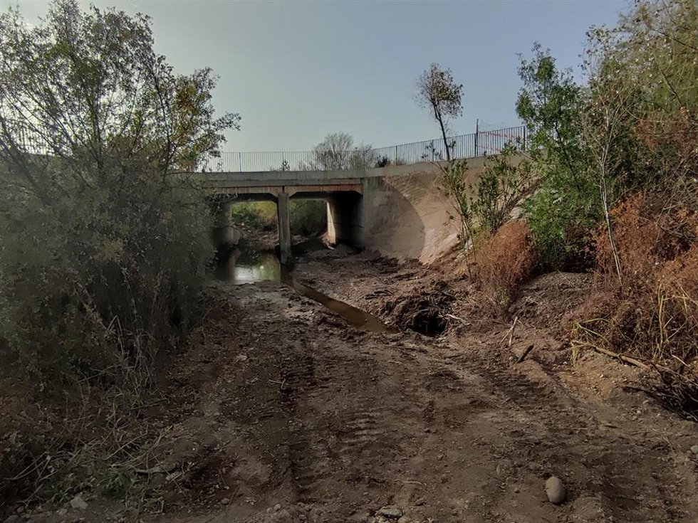 Estado actual del arroyo Pedroches.