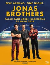 Foto: Jonas Brothers actuarán en el Palau Sant Jordi de Barcelona el 25 de mayo de 2024