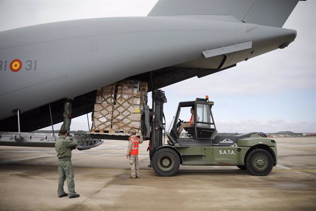 Envío de equipamento a Ucrania por parte de las Fuerzas Armadas españolas