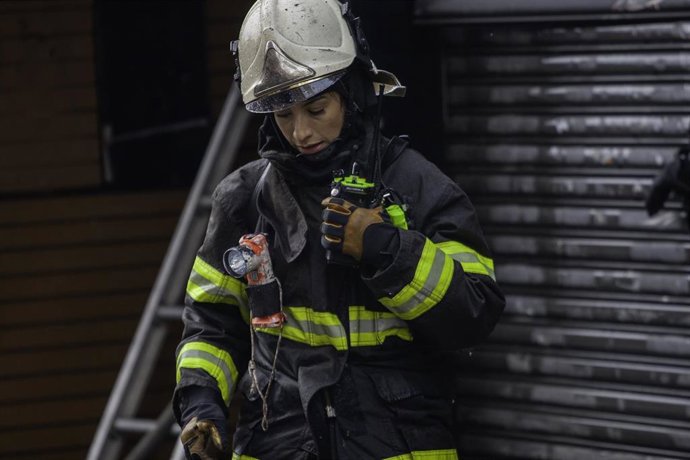 Archivo - Bombera de Brasil