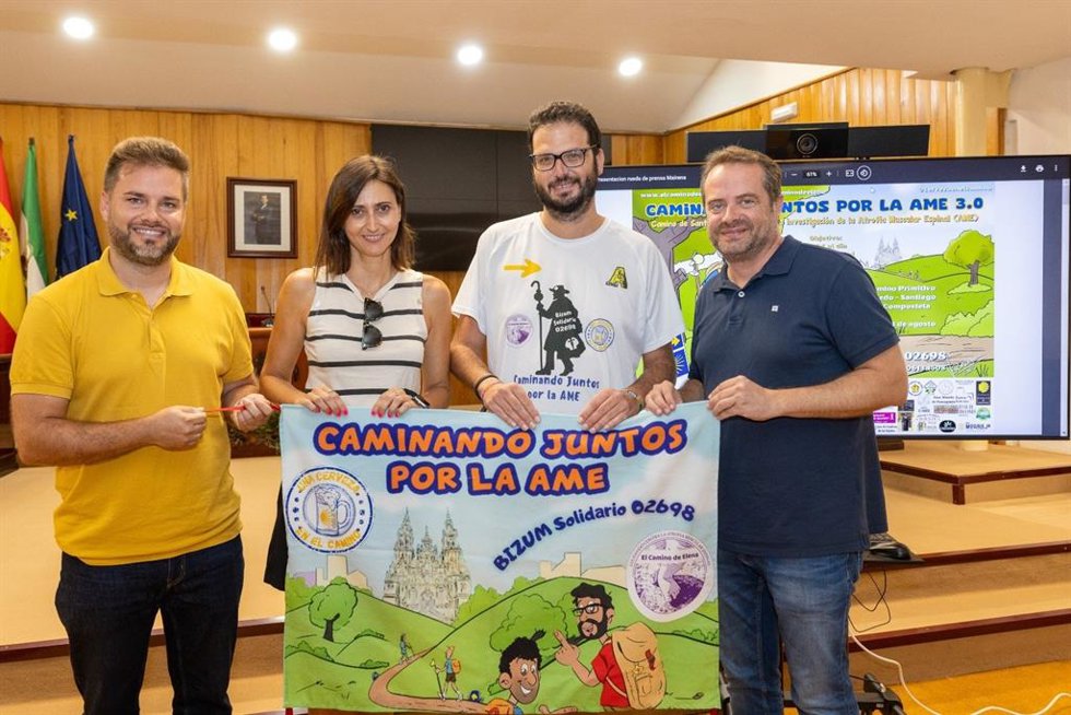 Presentación del cartel de la iniciativa 'Caminando juntos por la AME 3.0'.