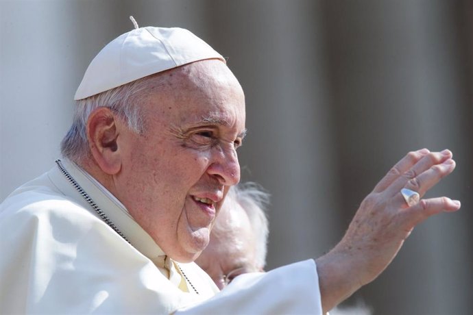 El Papa Francisco durante una audiencia general.