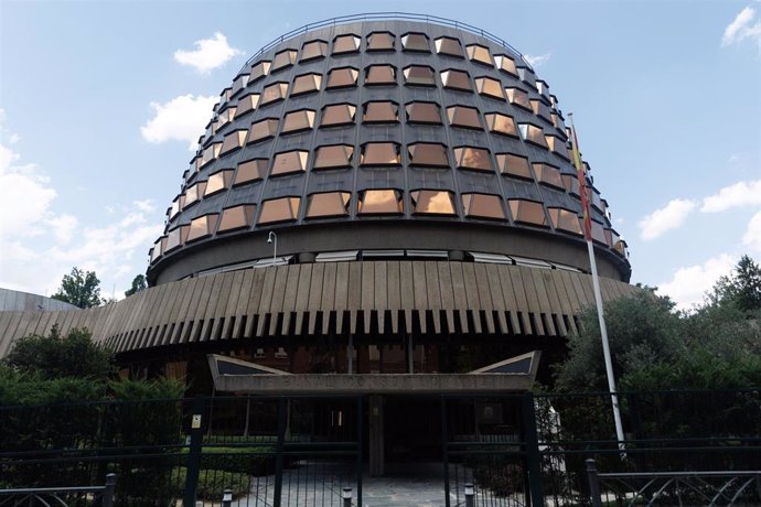 Edificio del Tribunal Constitucional, a 7 de julio de 2023, en Madrid (España).